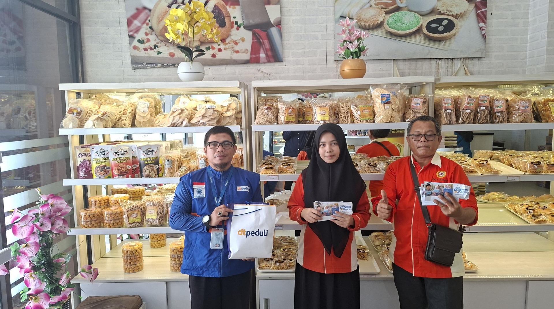 DT Peduli Metro Laksanakan Layanan Jemput Donasi ke Jaya Bakery 15 untuk Sukseskan Program Muharram
