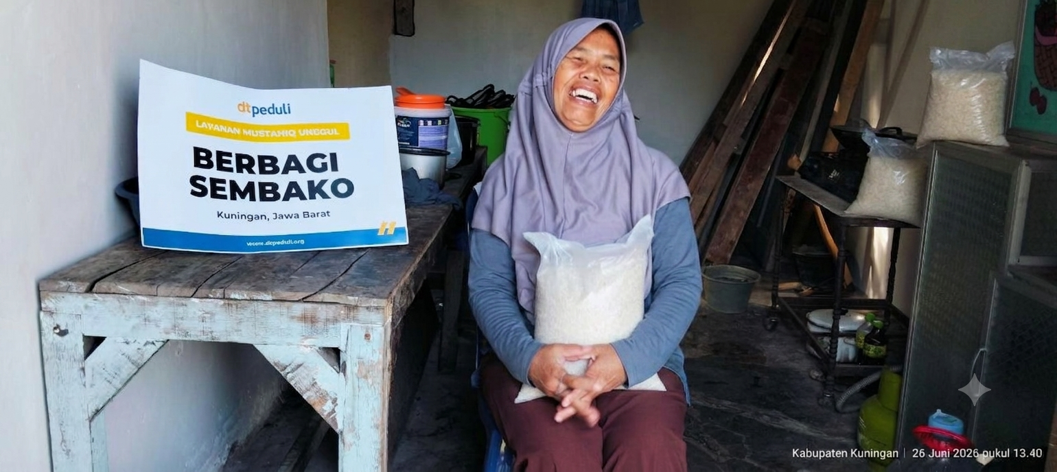 DT Peduli Kuningan Salurkan Berbagai Bantuan untuk Mustahik di Sejumlah Wilayah