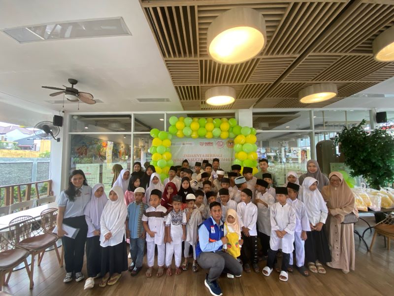 Bersama BSI dan HokBen, DT Peduli Sumut Berbagi Kebahagiaan dengan 40 Anak Yatim
