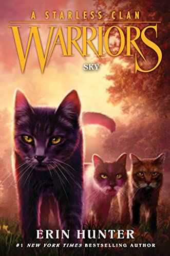 best selling fiction books this month WARRIORS: A STARLESS CLAN: SKY by Erin Hunter