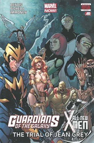 GUARDIANS OF THE GALAXY/ALL-NEW X-MEN: THE TRIAL OF JEAN GREY by Brian Michael Bendis, Sara Pichelli and Stuart Immonen