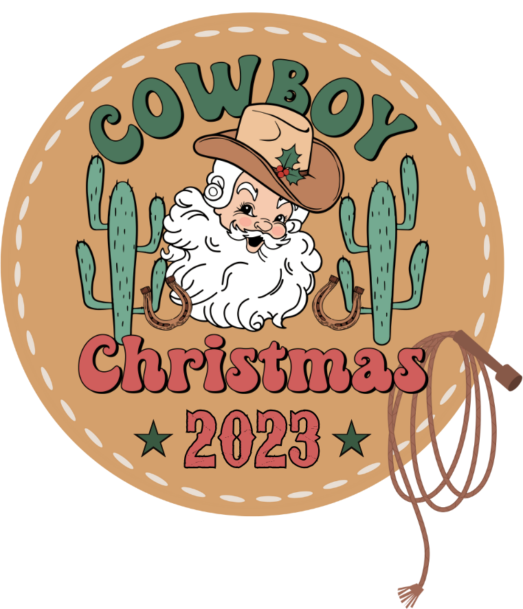 2023 Cowboy Christmas Logo
