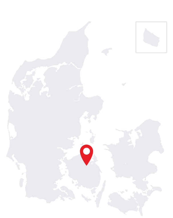 Duckfeet USA Odense Map