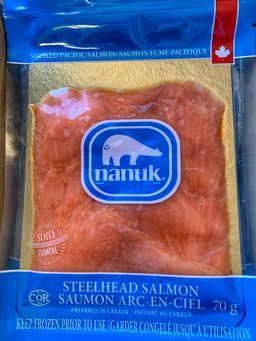 Steelhead Cold Smoked Sliced Salmon VP - 70g