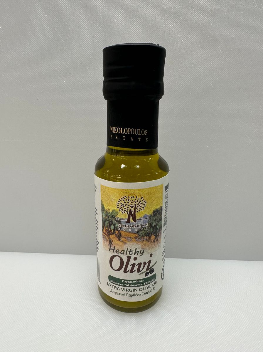 Olive Oil EXTRA VIRGIN ORGANIC (48x 100ml RETAIL Olivi) Shelf Stable