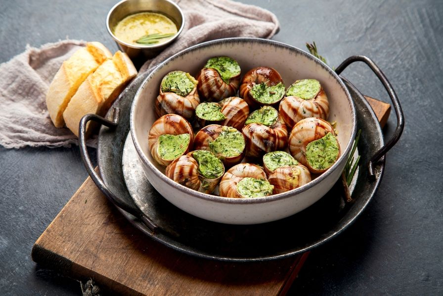 Frozen Garlic Butter Escargot