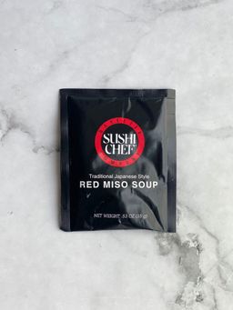 Sushi Chef Soup Miso Red