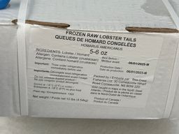 LOBSTER Atlantic TAILS 5-6oz (10lb cs) Frozen