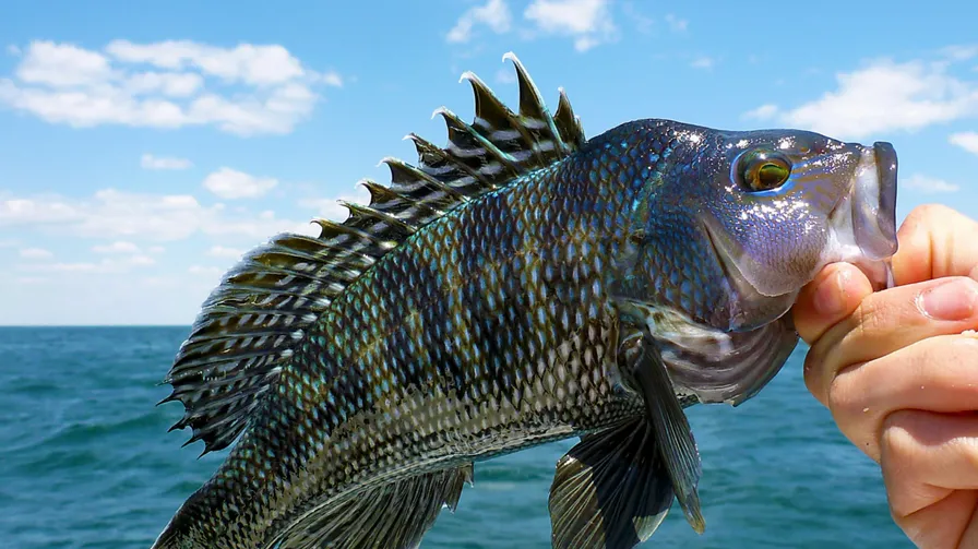 Whole Black Seabass