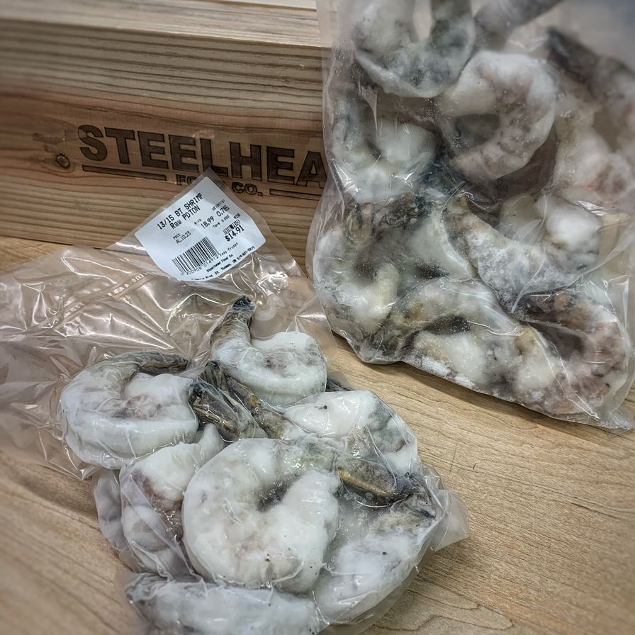 Black Tiger Shrimp - 13/15 - RAW - FROZEN - ON SALE!!!