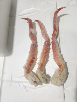 Crab KING LEG & CLAW COOKED 14-17 (20lb Case) Alaska IQF Frozen 
