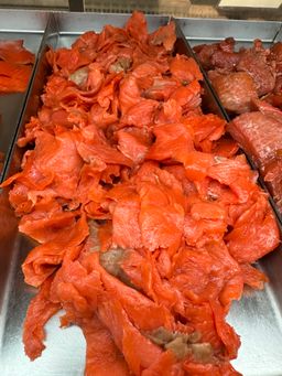 Frozen Cold Smoked Sockeye Trim