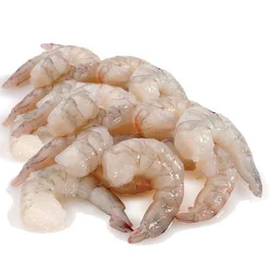 Shrimp - CLUB White PD Tail Off 31/40 (10 lbs)