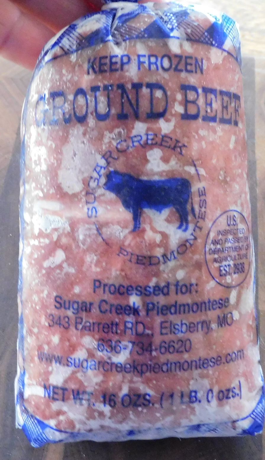 Ground Beef 90% lean -  10 lb bundle