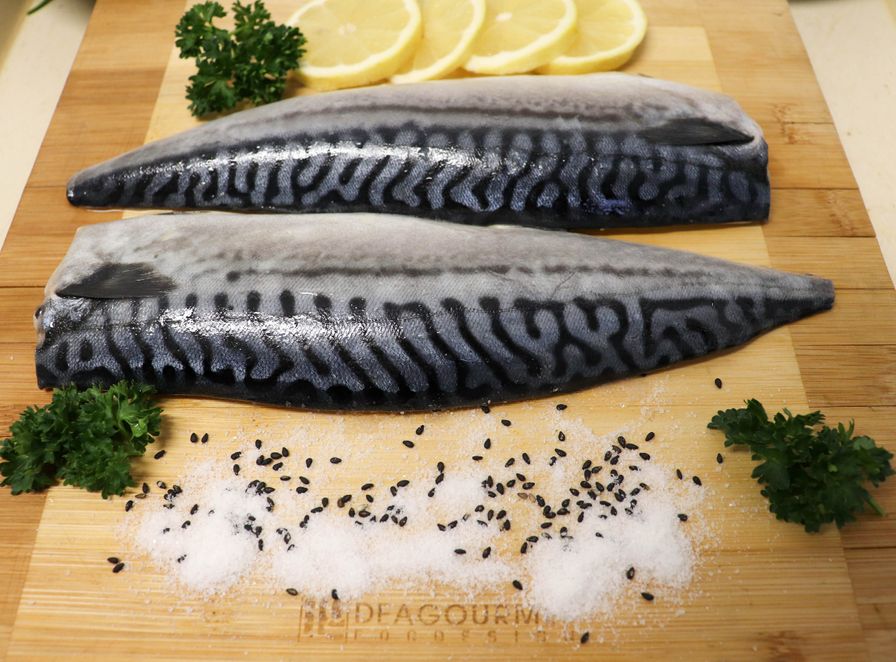 Wild Frozen Norwegian Mackerel Fillets 