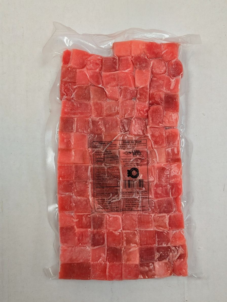 Ahi Tuna/Yellowfin 'Poke Cubes' - 1 LB