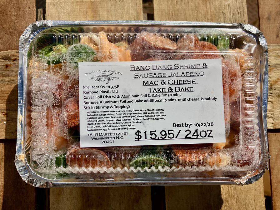 Shrimp & Sausage Mac & Cheese