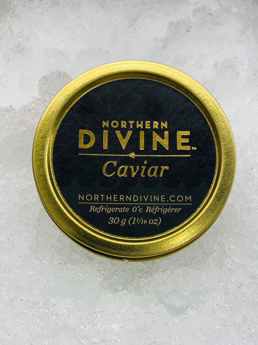 Northern Divine Sturgeon Caviar 12 Gram-1 Kilogram