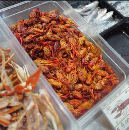 Cooked Crawfish