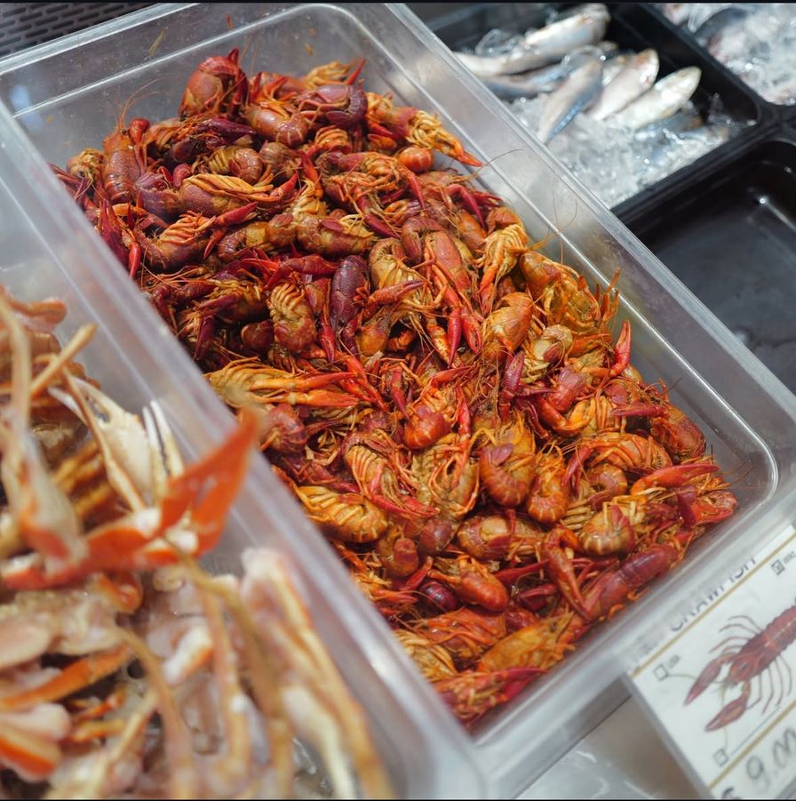 Cooked Crawfish