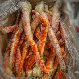 9/12 RED King Crab Legs - 20LB MASTER CASE