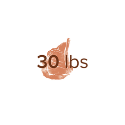 1/16 of Beef (30 lbs)