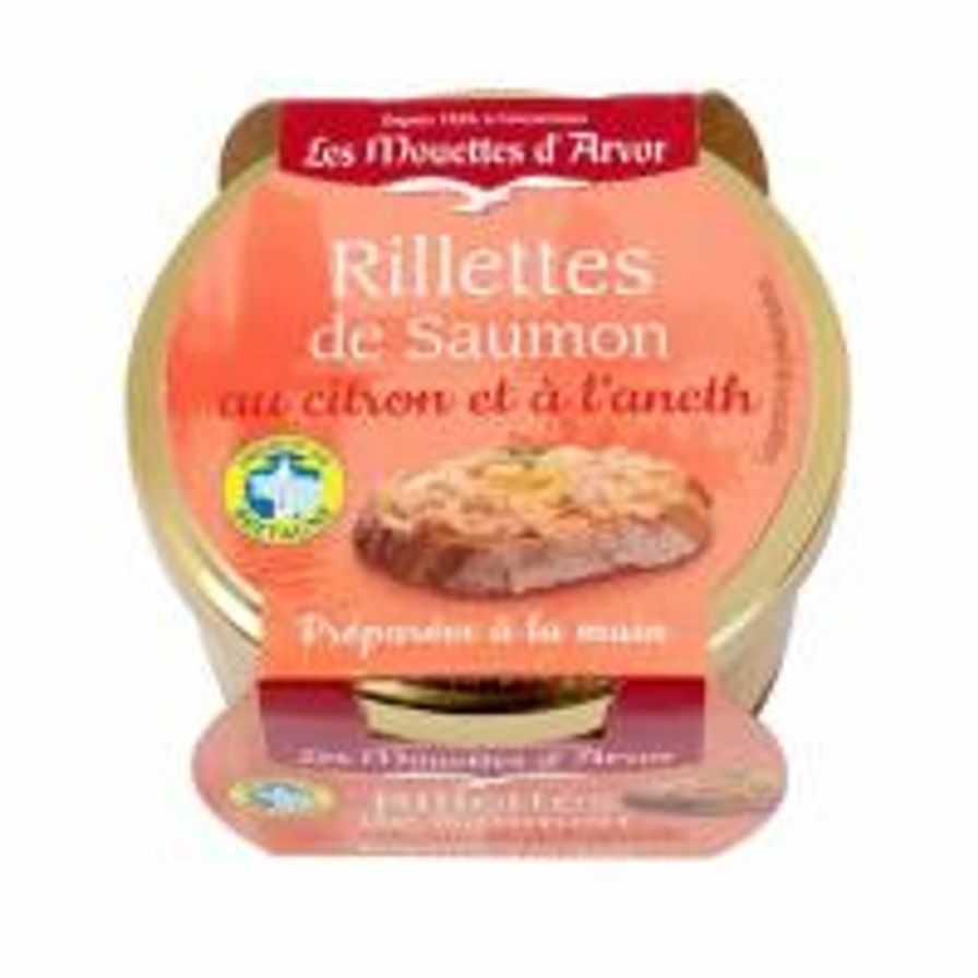 Rillettes of Salmon with Lemon & Dill
