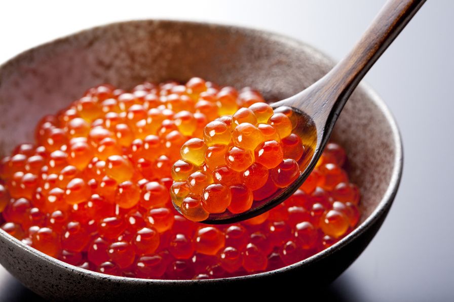 Caviar - Wild Salmon Ikura (100 gm)