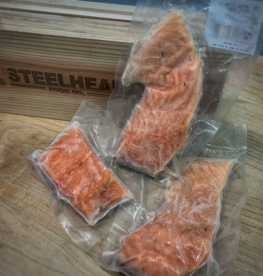 Atlantic Salmon - 8 OZ Portions- FROZEN