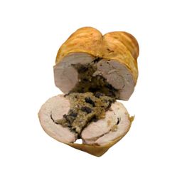 Wild Mushroom Risotto Stuffed Turkey Breast Roast