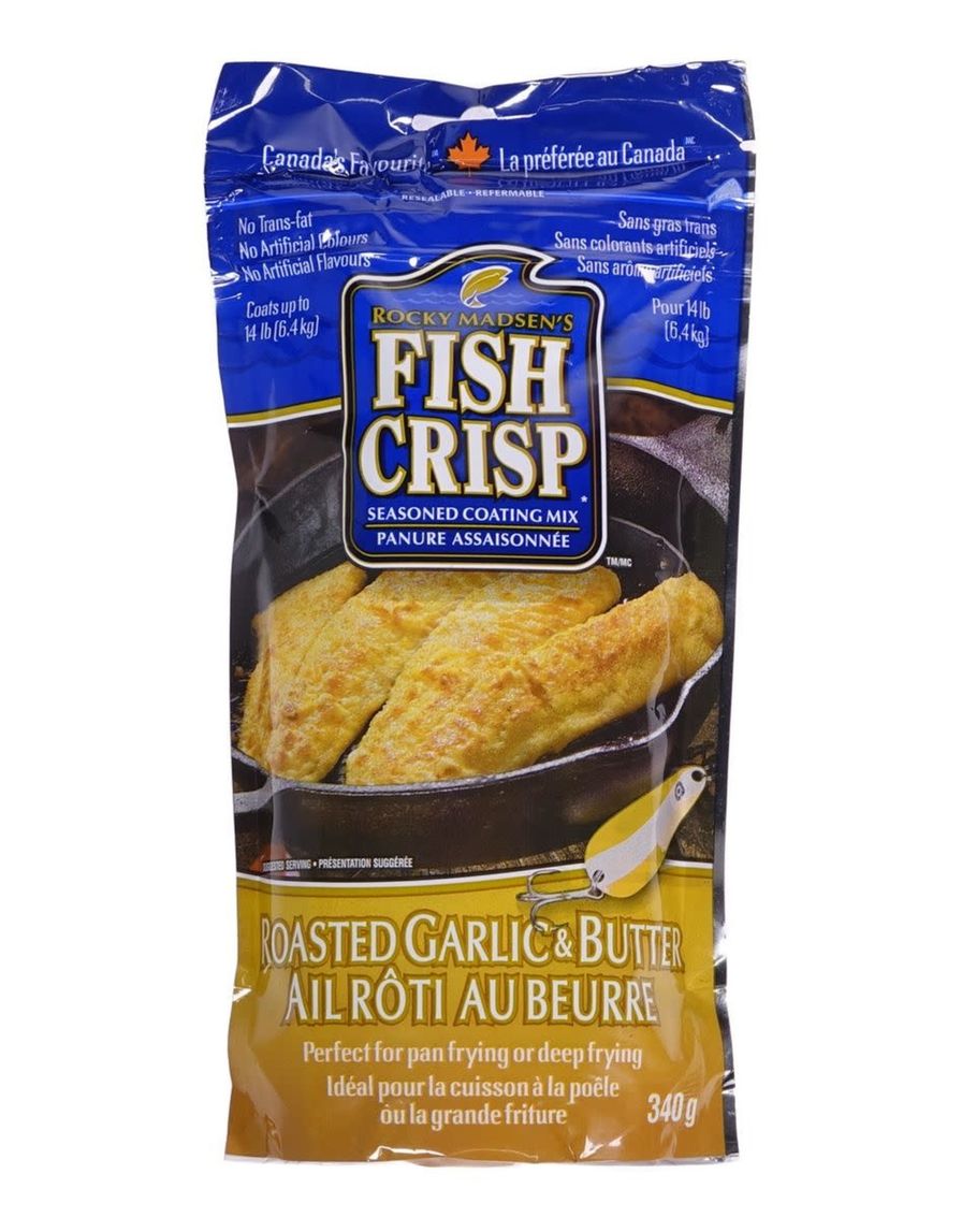 Fish Crisp- Roasted Garlic and Butter