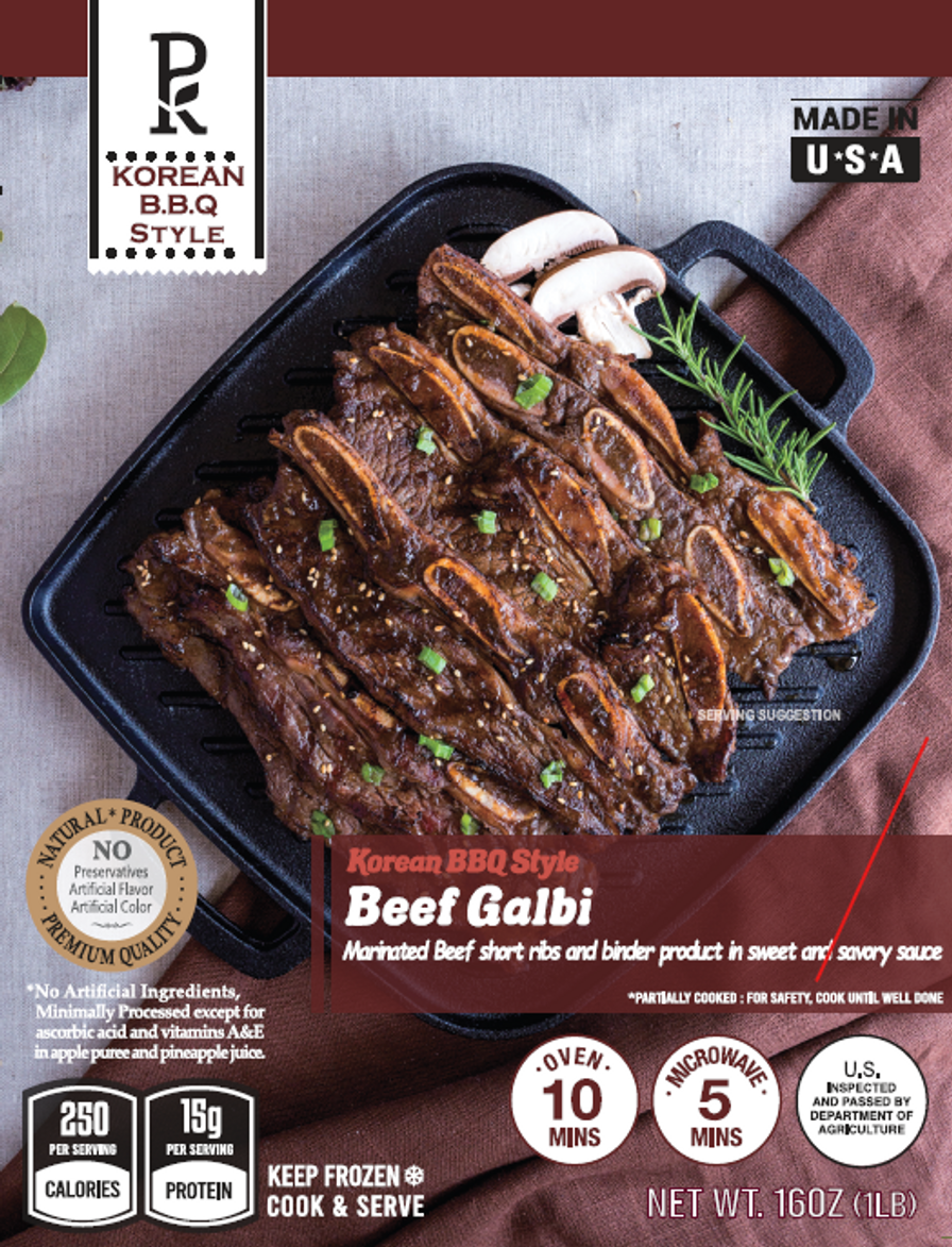 K-BBQ FZ GRILLED BEEF GALBI