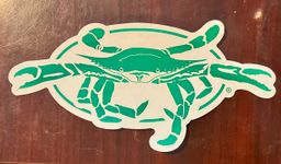 Seaview Crab Sticker