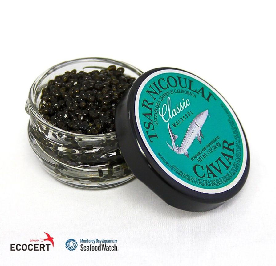 Classic White Sturgeon Caviar (1 oz)