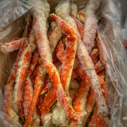 9/12 RED King Crab Legs - 20LB MASTER CASE