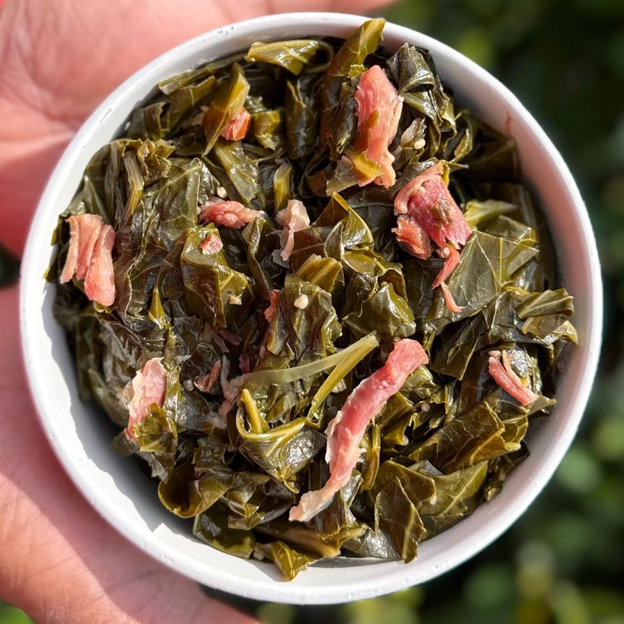 Braised Collards & Ham