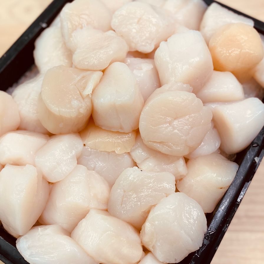 Jumbo 10/20 Wild Sea Scallops - 1/2 LB FROZEN VP - MASTER CASE