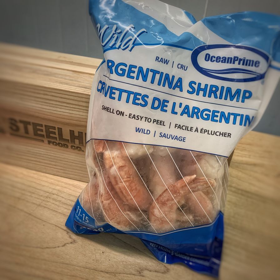 Argentina Wild Red Shrimp 11/15ct (454g)