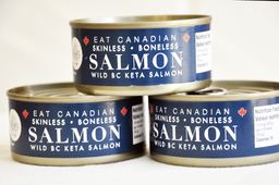 Keta salmon - Skinless boneless canned