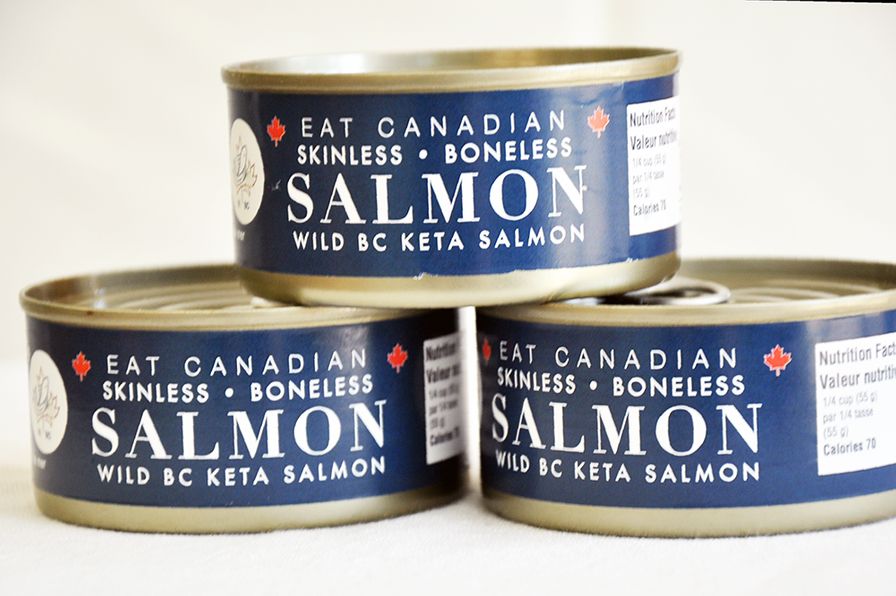 Keta salmon - Skinless boneless canned