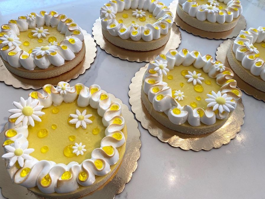 Yuzu Meringue Tart