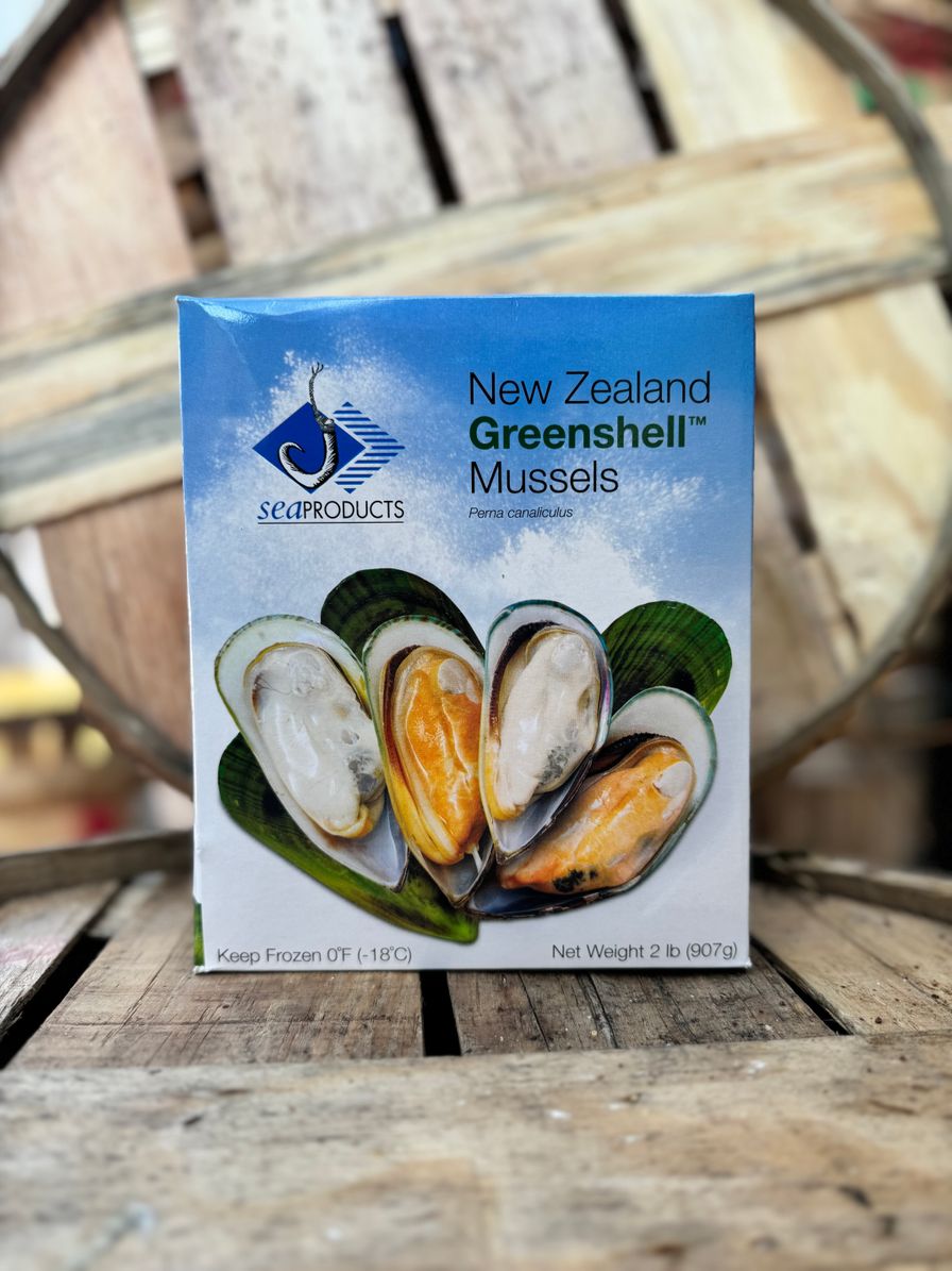 Greenlip Mussels (frozen)