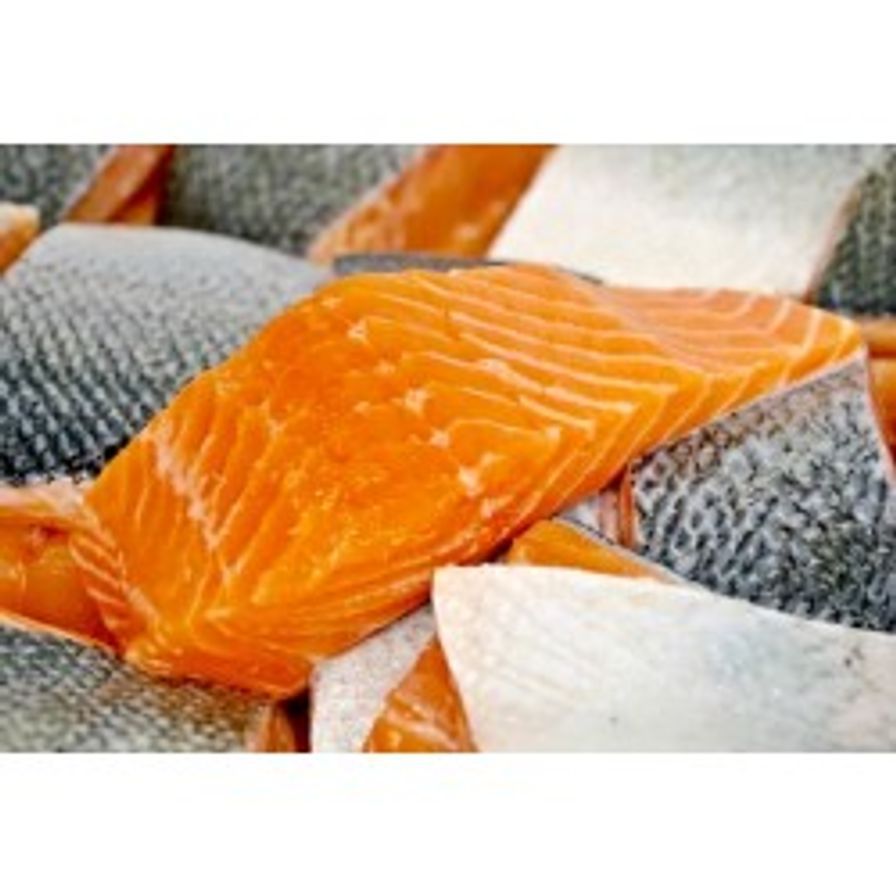 Salmon - CLUB Irish Organic Fresh Vacuum Sealed Portions (6 oz) 10 lbs