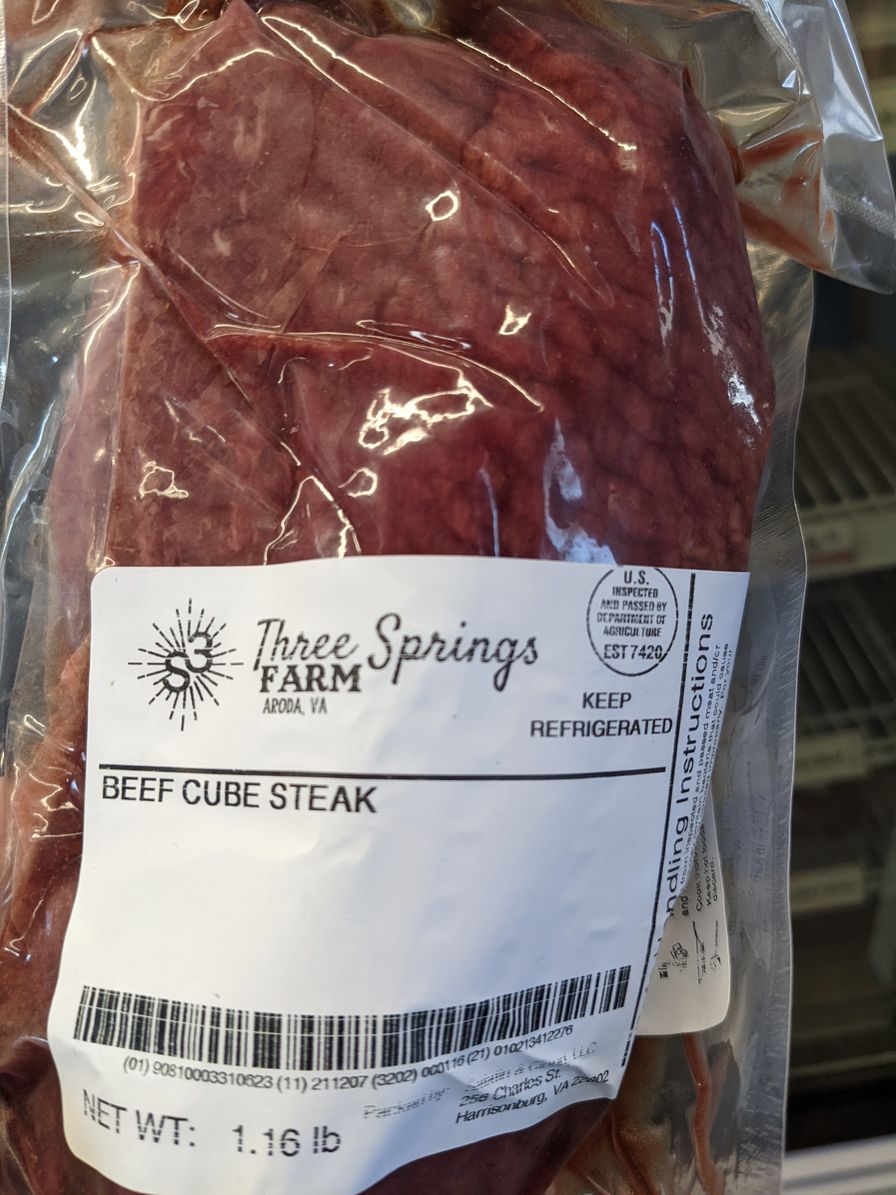 Cube Steak 