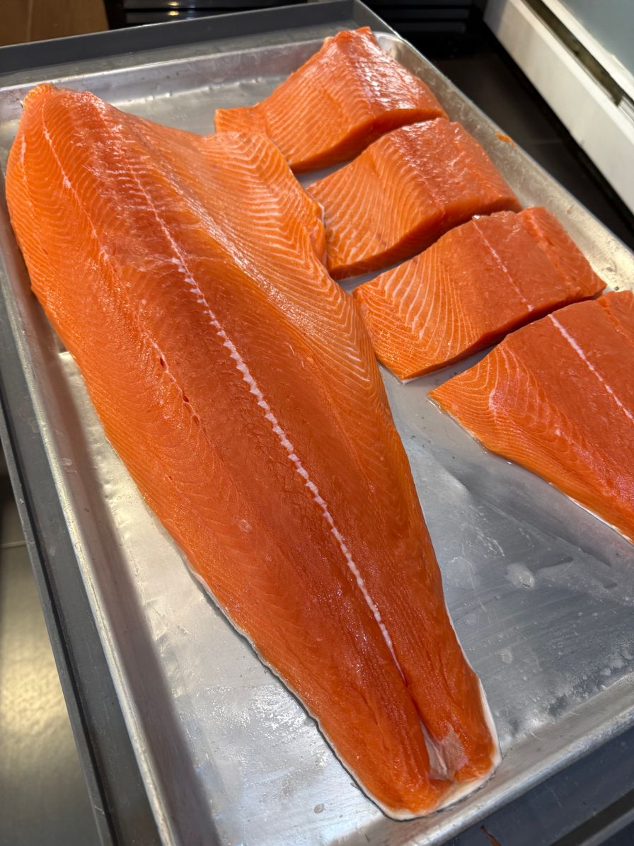 Wild BC Spring Salmon Fillet | Frozen at Sea Haida Gwaii