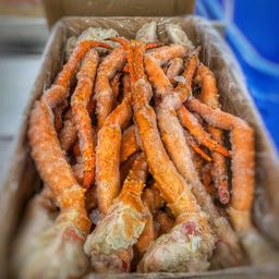 14/17 GOLD King Crab Legs - 20LB MASTER CASE