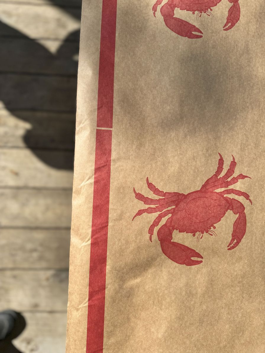 Crab Paper Roll Paper