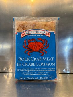 Canadian Rock Crab Meat from PEI (cooked)