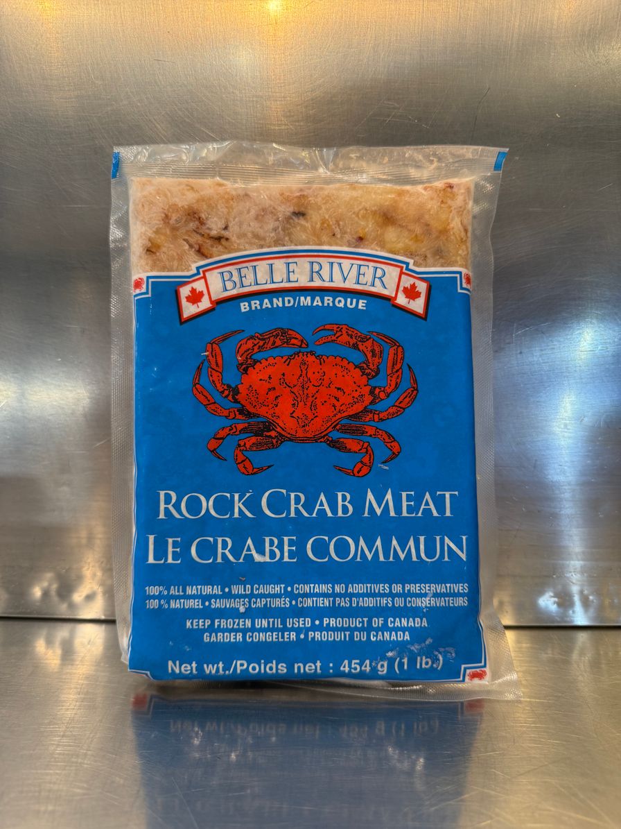 Canadian Rock Crab Meat from PEI (cooked)