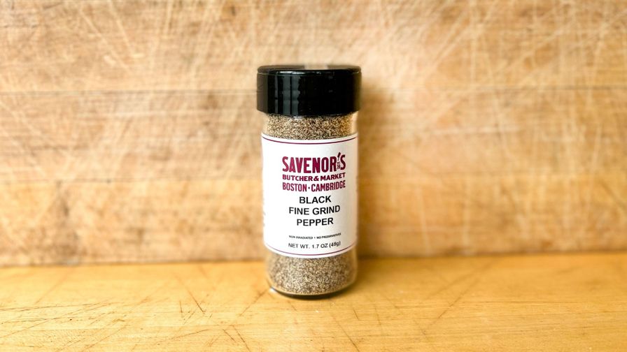 Savenor's Black Fine Grind Pepper